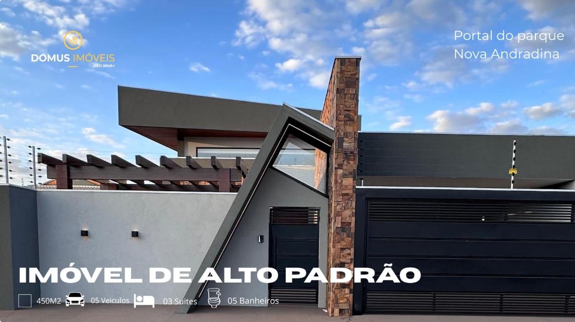 Casa de Alto Padrão - Portal do Parque